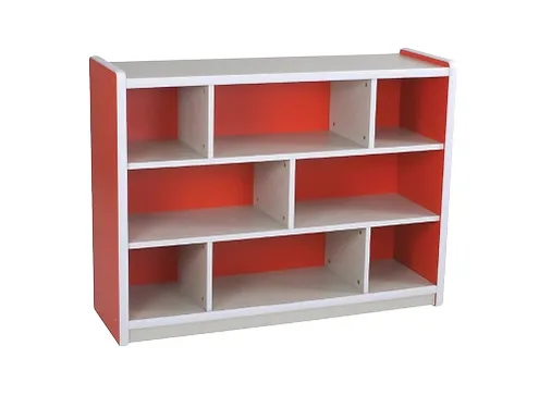 Kids Smart Storage Unit 8 Compartment Red