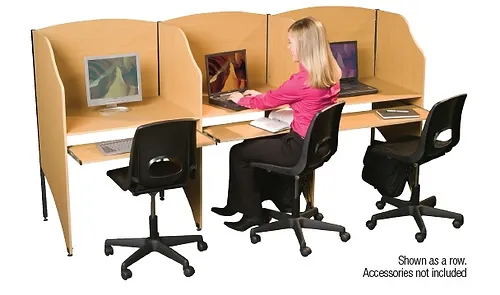 Deluxe Floor Carrel AddACarrel