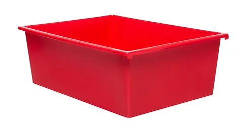 Large Red Tub Storage  140H x 290W x 395D mm   Pack of 3