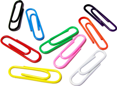 Premier Vinyl Coated Paper Clips  Assorted Colours 33mm  Box of 100 Buy in Multiples of 12