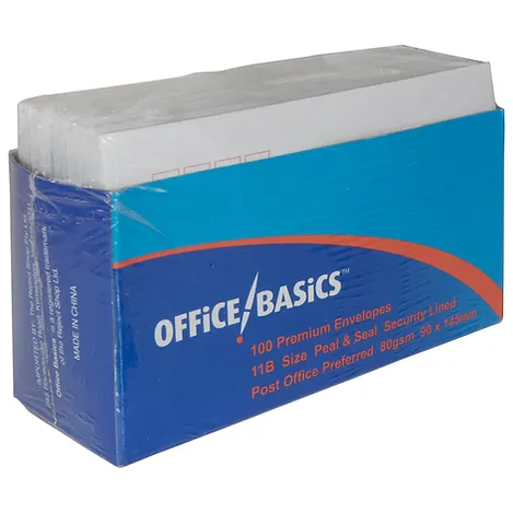 Premier 11B Envelopes PK 100  Buy in Multiples of 12 