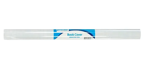 Premier Clear Book Cover Roll  5 Metres x 30 cm  Durable Transparent Protection  Buy in Multiples of 6