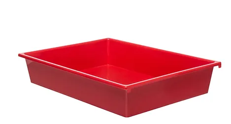 Small Red Tub Storage  70H x 290W x 395D mm  Pack of 3