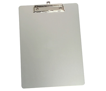 Clipboard Aluminium A4  Buy in Multiples of 12 