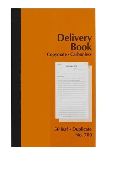 PREMIER 700 DELIVERY BOOK CARBONLESS DUPLICATE 50 LEAF 200 X 125MM  Buy in Multiples of 12 