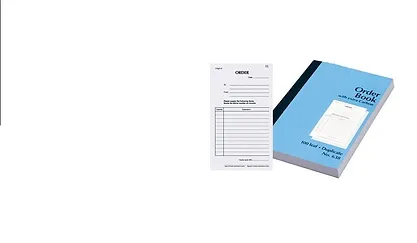 PREMIER 638 ORDER BOOK CARBON DUPLICATE 100 LEAF 200 X 125MM  Buy in Multiples of 12 