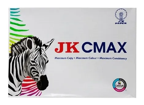JK CMAX Copy Paper A4 80 GSM 160 CIE High White Premium Grade Paper  Ecofriendly we plant One Tree for every pack bought Buy in Multiples of 5