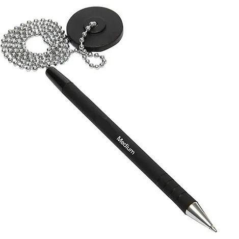 Premier Chainlink Captive Ballpoint Pen  10mm Medium Point Box of 12