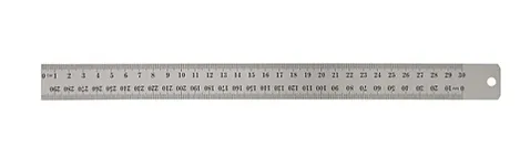 Metal Ruler 30cm  Buy in Multiples of 6 