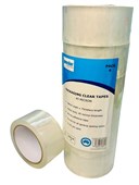 Premier Packaging Clear Tape  48mm x 75m 45 Micron Heavy Duty Adhesive  6 Roll Tower Pack