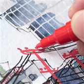 Bibbulmun Paint Marker 13mm  Assorted Colours  Box of 4