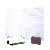 Show Me Lined Doublesided A4 Mini Whiteboards