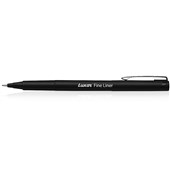 Luxor Fineliner 04mm Black  Pack of 12