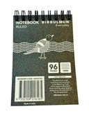 Bibbulmun Ruled 5mm Pocket Notebook top spiral 96 pages PP covers