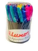 Luxor Twin Tipped Permanent Marker  40pcs Assorted Colours per Cup Holder Pack